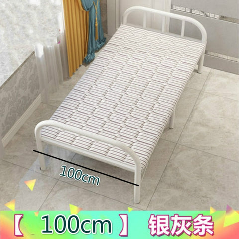 Start light folding bed single lunch nap simple portable office home rent adult escort iron board