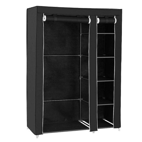 Multipurpose Non-woven Cloth Wardrobe Closet Folding Dustproof Clothing Storage Cabinet Cloth Closet Home Bedroom Furniture HWC