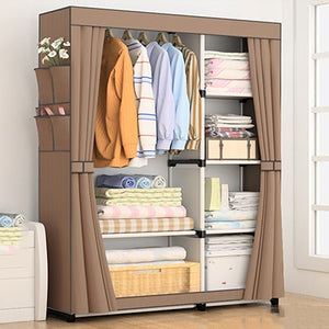 DIY Non-woven fold Portable Storage  furniture When the quarter wardrobe  Cabinet bedroom furniture wardrobe bedroom organ